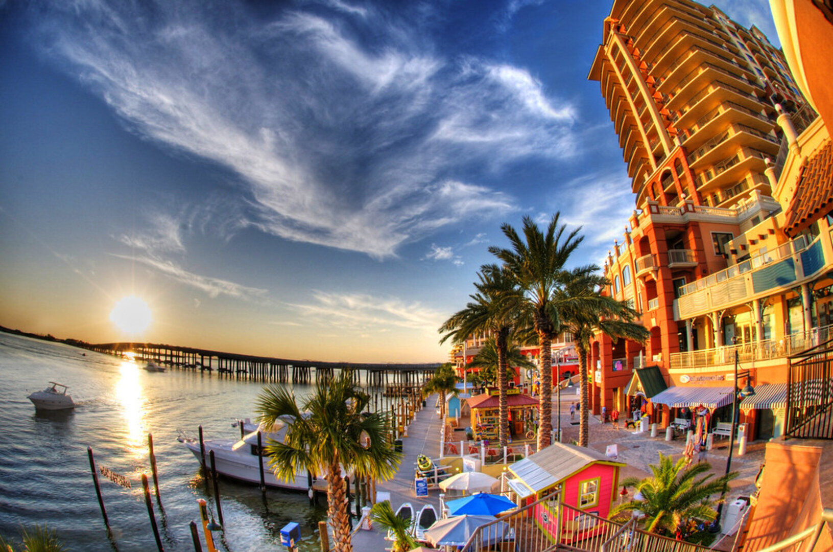 Destin Harbor Boardwalk and Marina